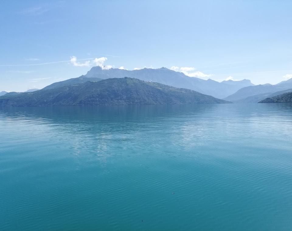 Vue sur le Sauze du Lac 
