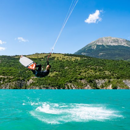 Kite Surf sur Serre-Ponçon