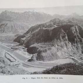 Serre-Ponçon avant le barrage