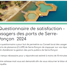 capture écran questionnaire satisfaction 2024